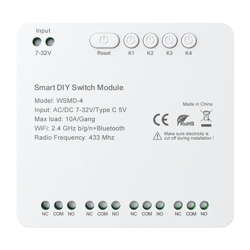 Avatto WSMD-4 32V DIY Smart Switch Module