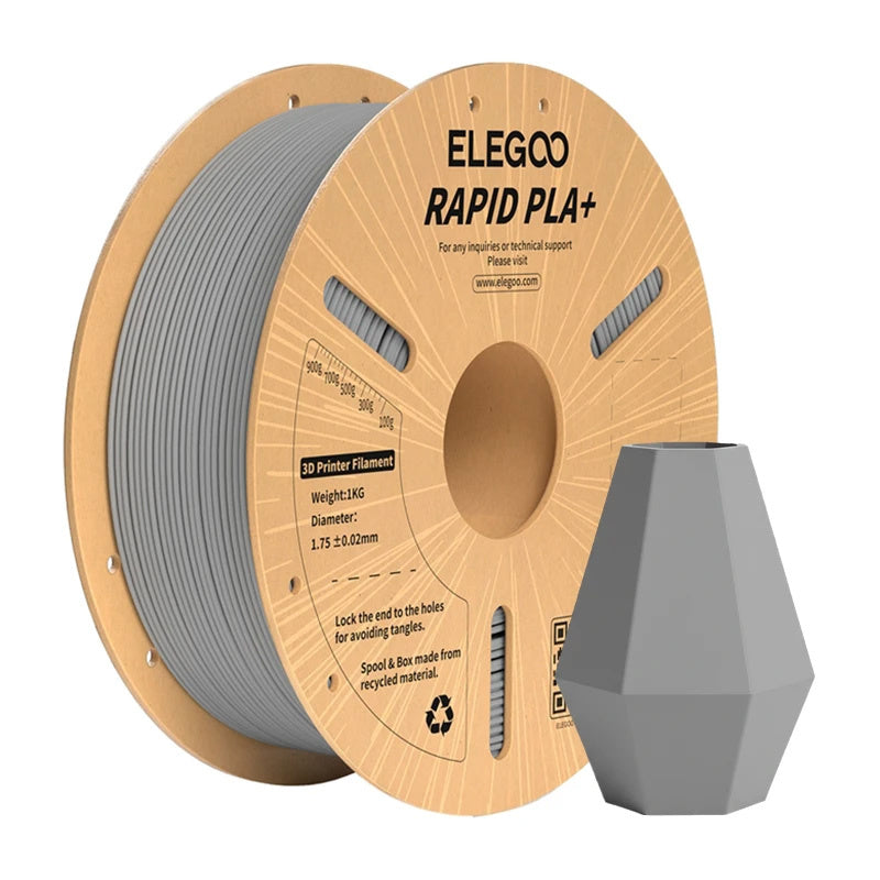 ELEGOO Rapid PLA+ Filament (Grey)