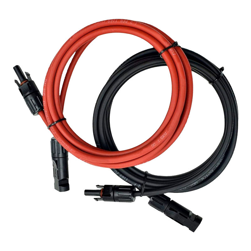 Set 2x Extension cable for solar panels MC4 2m