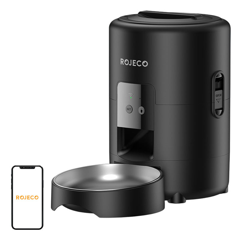 Automatic Cat Feeder Rojeco WiFi Version Bl