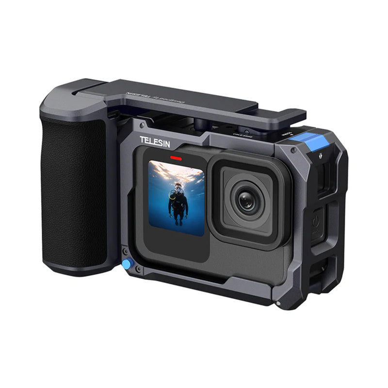 StreetGrip Kit Telesin GoPro Hero 9–13 with cage