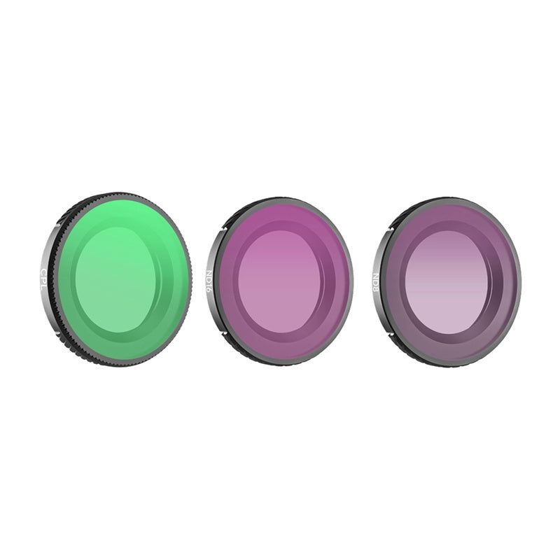 Lens Filter Set – Sunnylife 3pcs CPL + ND8 + ND16 for Osmo Nano