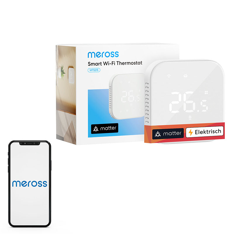 Smart WiFi Thermostat Meross MTS215MA(EU) (Matter)