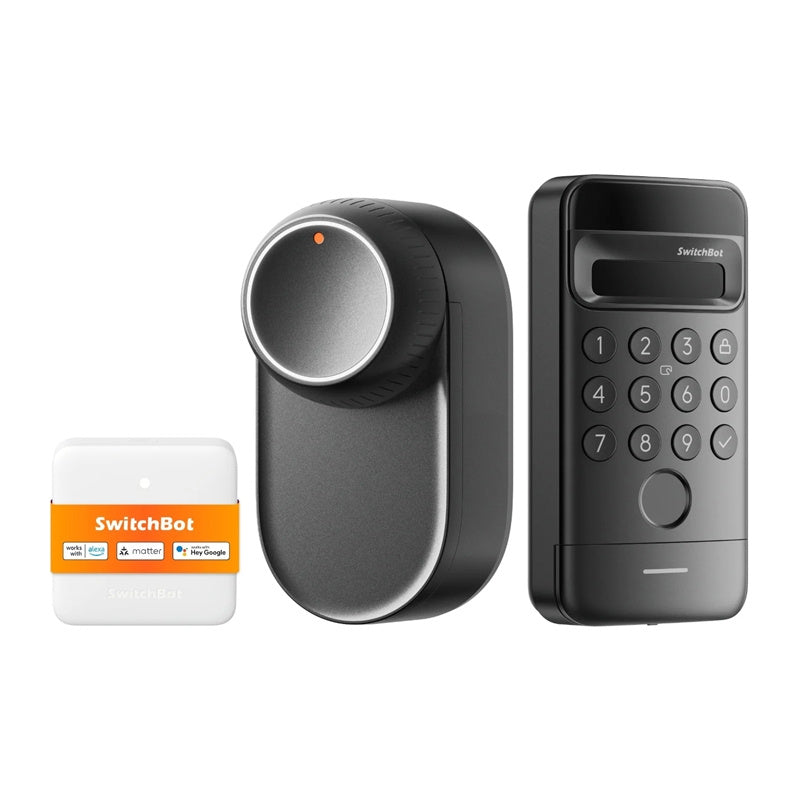 SwitchBot Lock Ultra+Hub Mini(Matter)+Keypad Vision 3in1