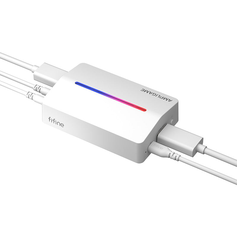 Fifine Capture Card V3W, HDM to USB-A (white)