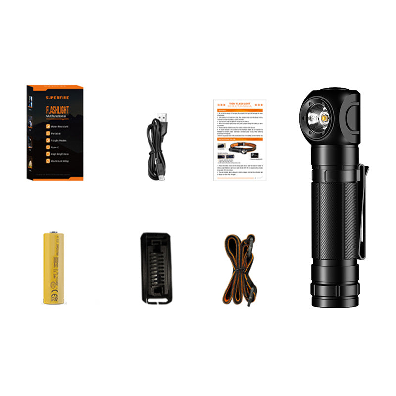 Superfire TH04-U flashlight