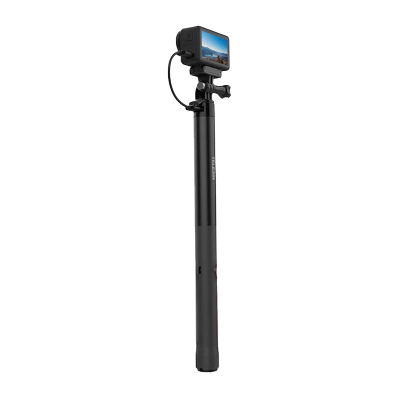 TELESIN Power grip selfie stick (With power bank) S1-CSS-05
