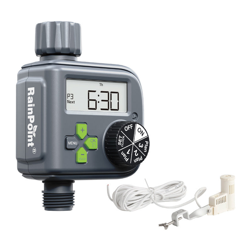 RainPoint Rain sensor controlled hose timer