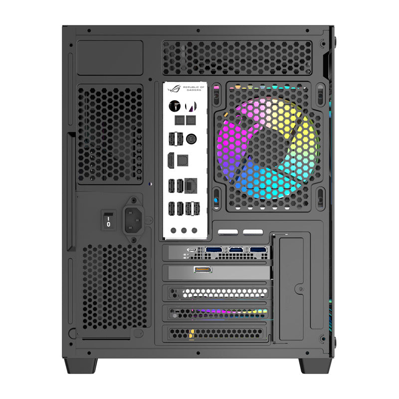 DarkFlash Computer Case B275 Black PRO (+6 Fans)