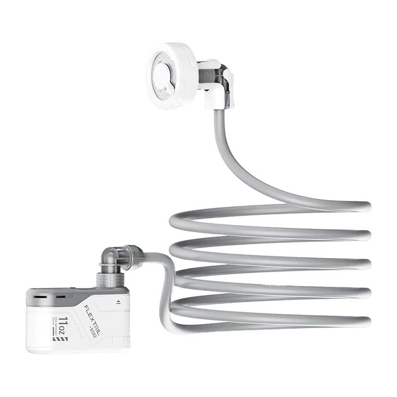Flextail Max Shower with storage box (white)