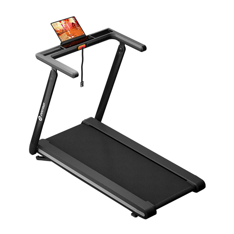 DeerRun Foldable Treadmill with auto incline (black)