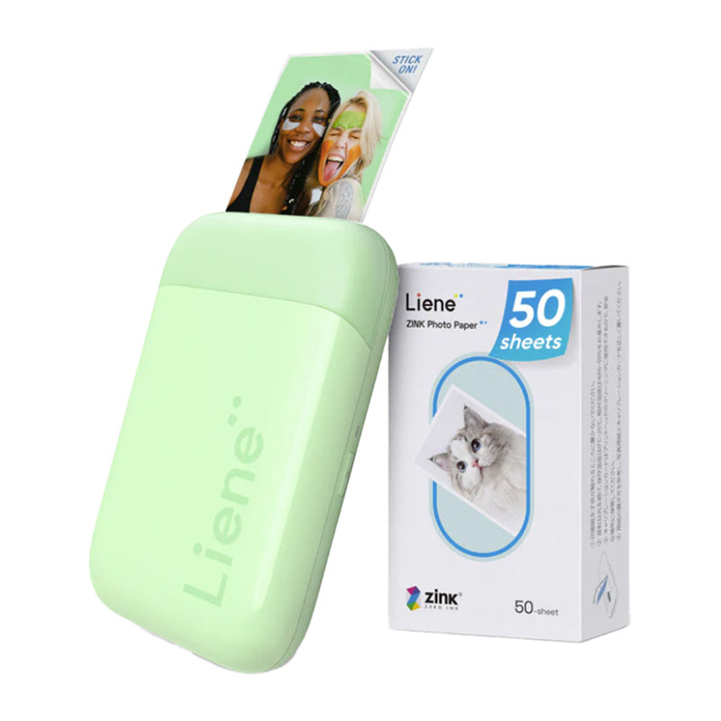 Liene Pearl Portable Photo Printer 2x3" (green)