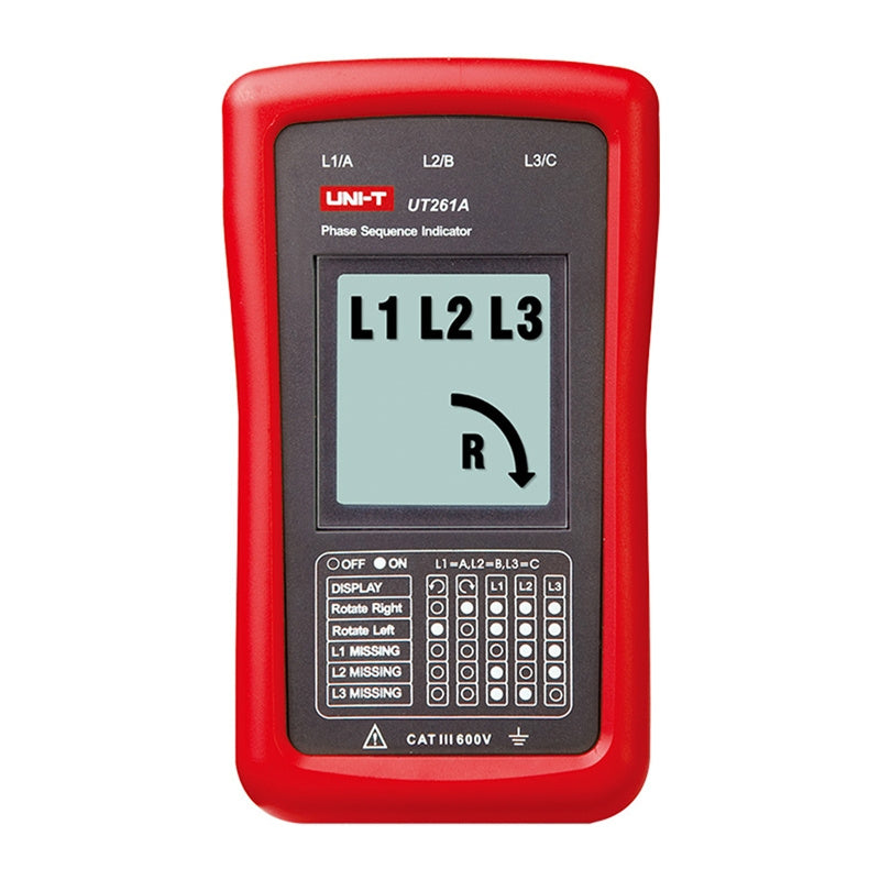 Uni-T Phase Sequence and Motor Rotation Indicator UT261A