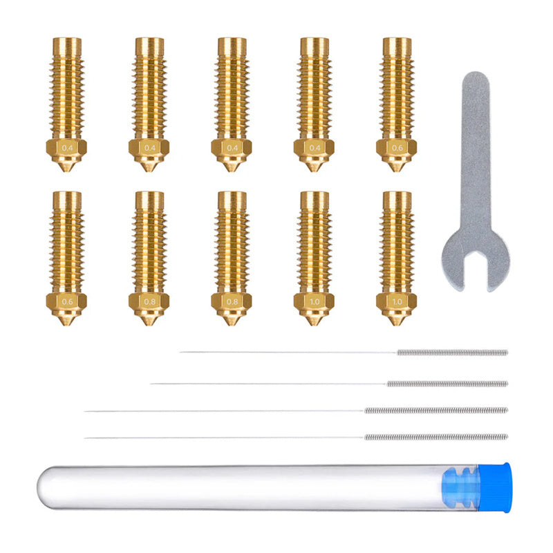 Neptune 4 Plus/4 Max Multi-size brass nozzle pack