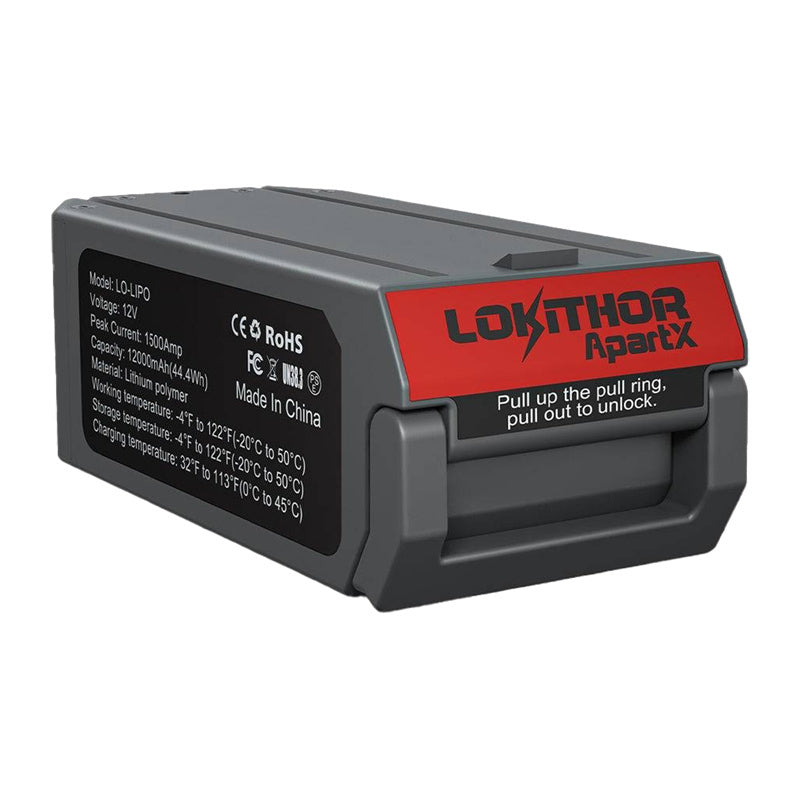 LO-LIPO Battery for ApartX 1500A 12000mAh