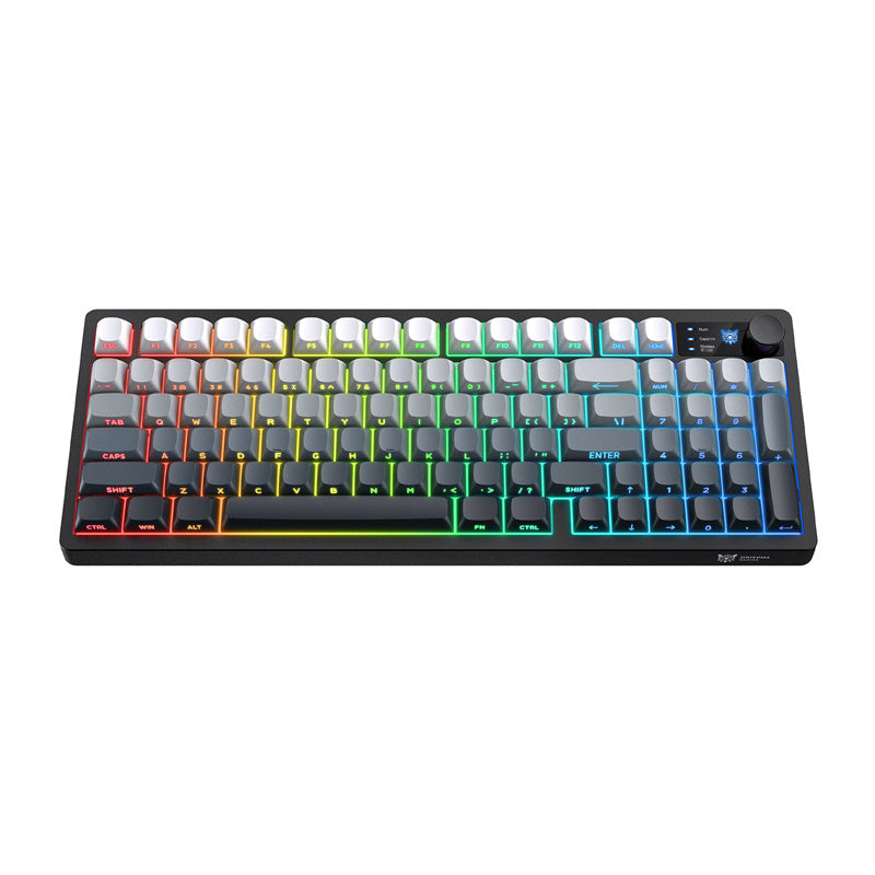 Onikuma Gaming Keyboard MT902 2,4G (black/white gradient)