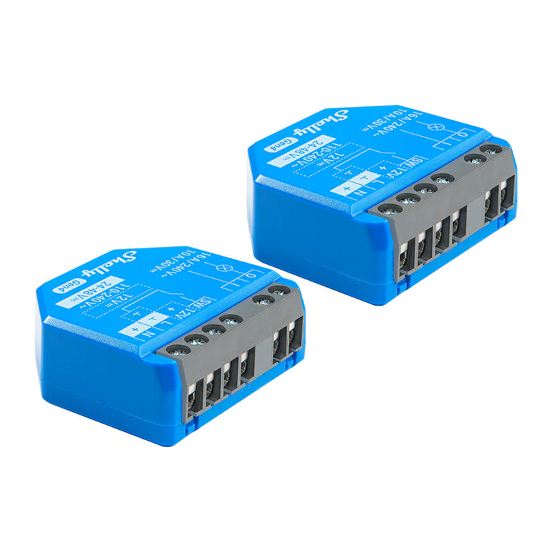 Set of 2 controllers Shelly 1 Gen4 Zigbee/Matter