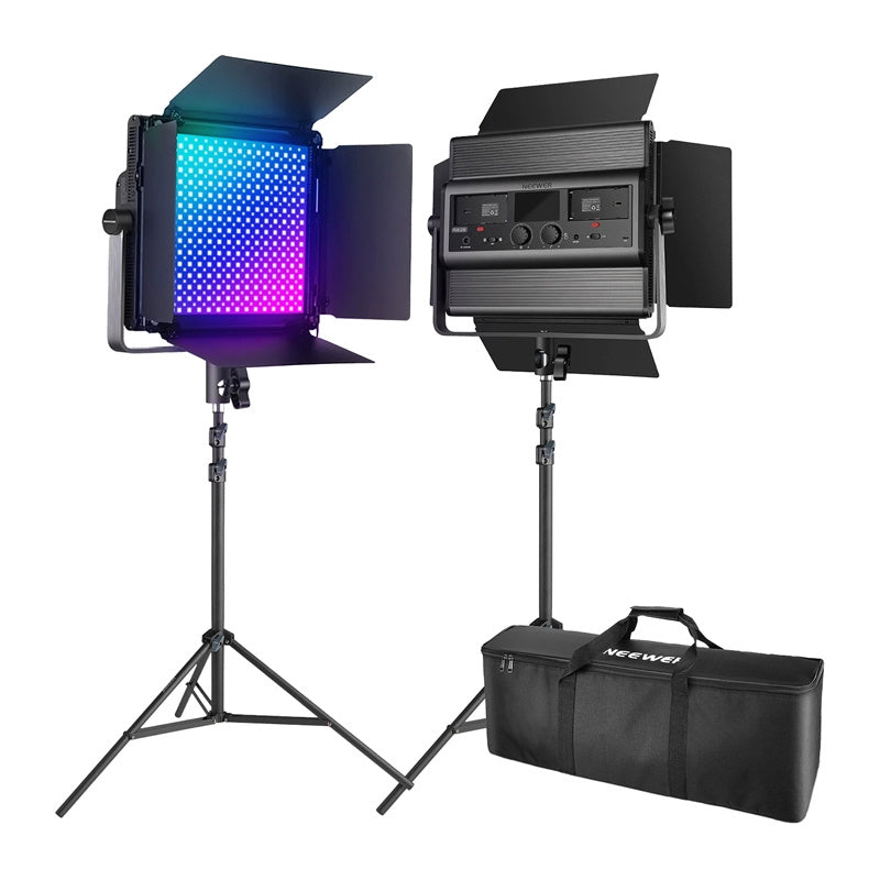 LED Video Light Neewer 2 pack 1200RGB 60W V4
