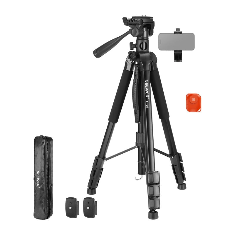 Lightweight ALUMINUM ALLOY CAMERA TRIPOD WITH monopod