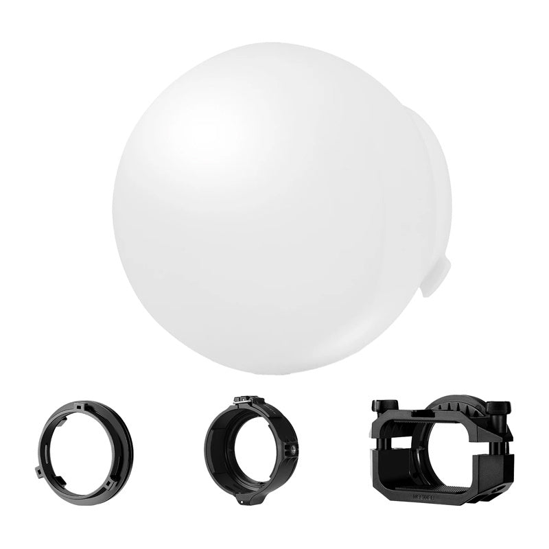NEEWER COLLAPSIBLE DIFFUSION DOME WITH 3 ADAPTER R