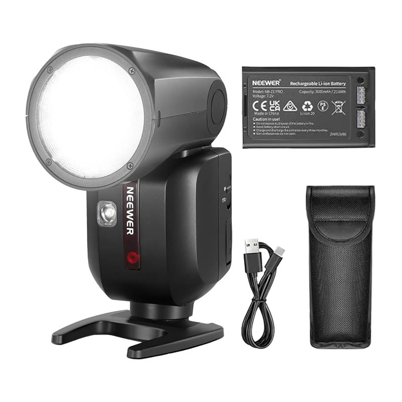 Neewer Z2PRO-S TTL ROUND HEAD FLASH SPEEDLITE WITH