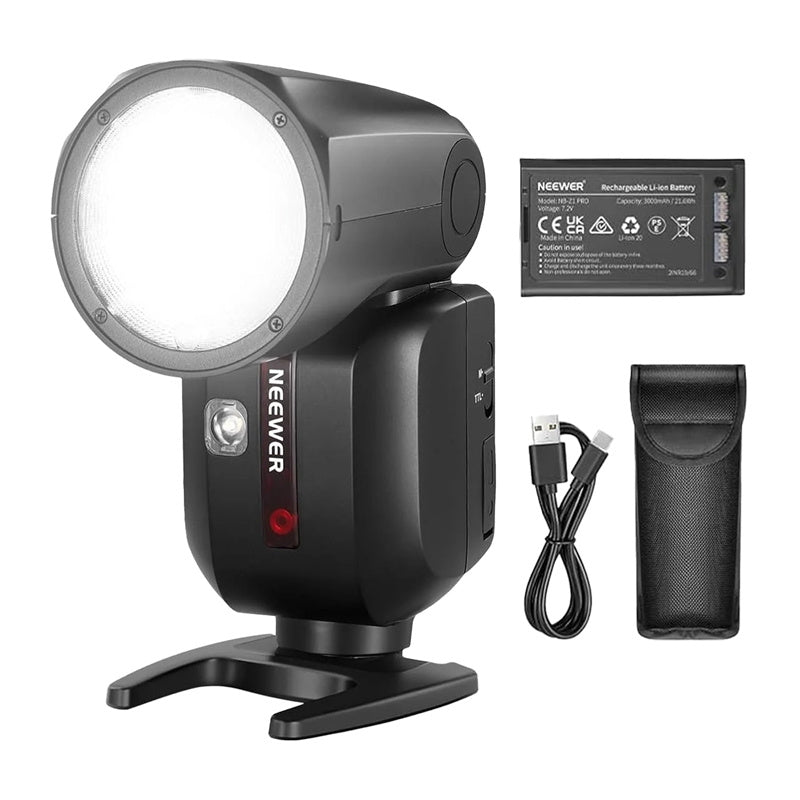 Neewer Z2-C TTL ROUND HEAD FLASH SPEEDLITE For Canon