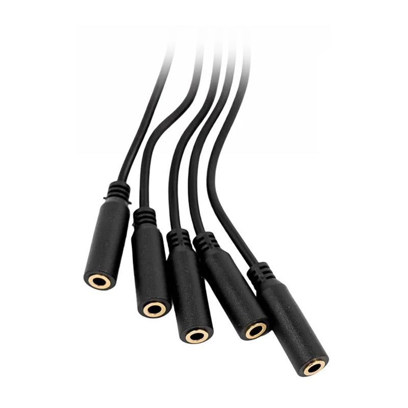 1-to-5 splitter, 3.5mm jack socket Shelly accessory for The Pill