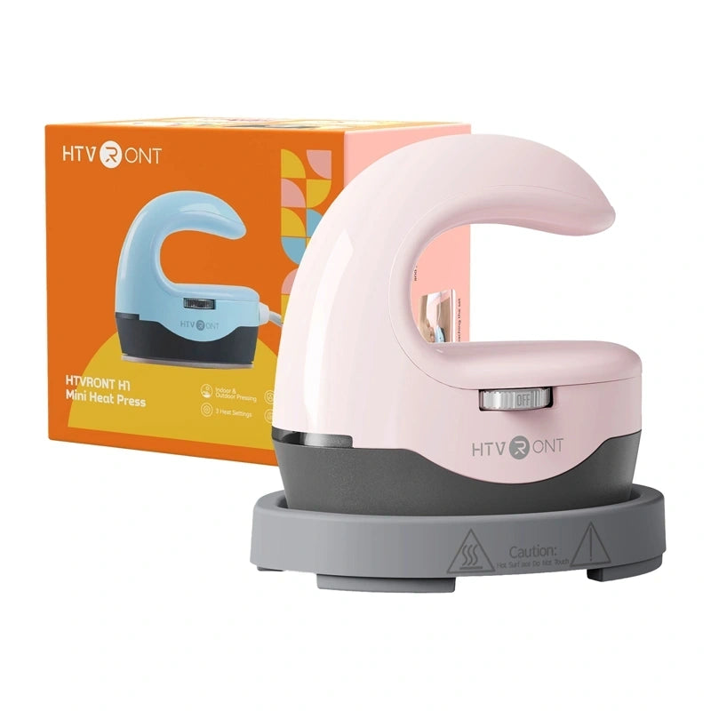 Heat press HTVRONT HPM02 Mini4 (pastel pink)