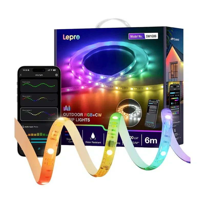 LED strip LEPRO SW1-6 RGB 6m