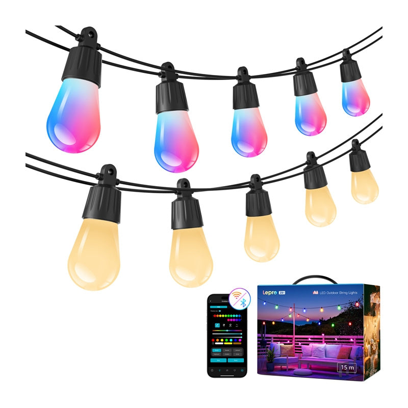 String lights LEPRO ZB1-15 WiFi 15m