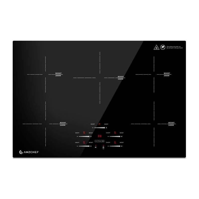 Induction cooktop AMZCHEF CE-FS-I95S-GFFDD0 5 zones