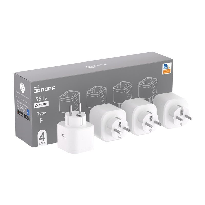 SONOFF Matter Over WiFi Outdoor Plug S61s 4pcs