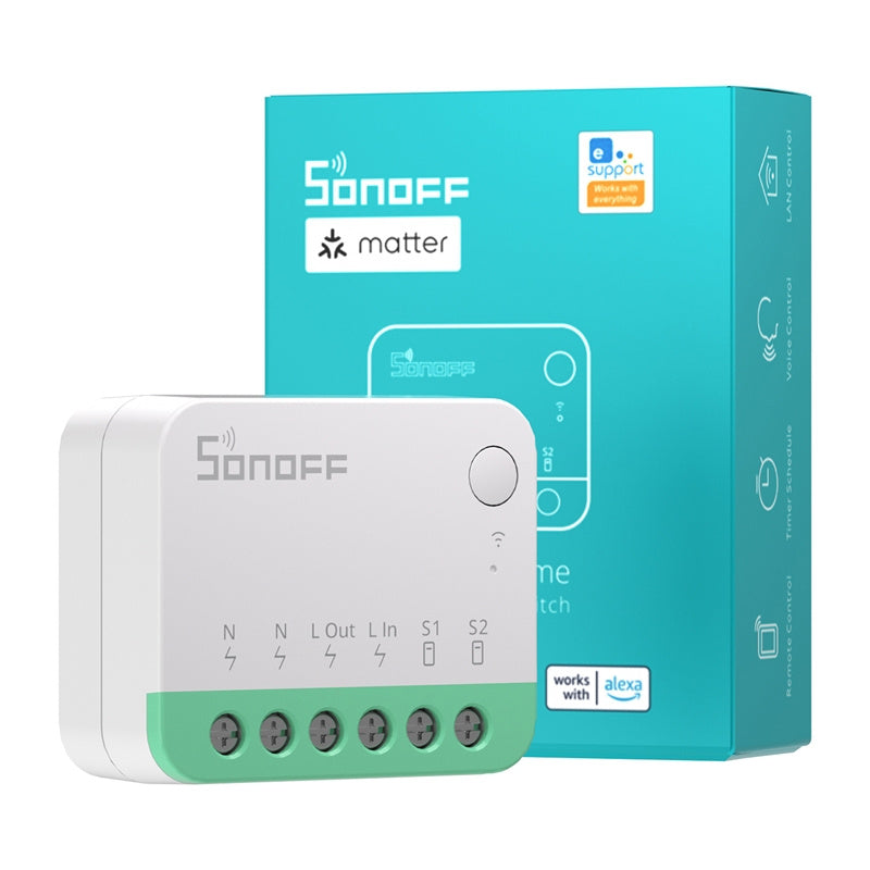 SONOFF Smart Switch MINIR4M (Extreme) Matter 2Pack