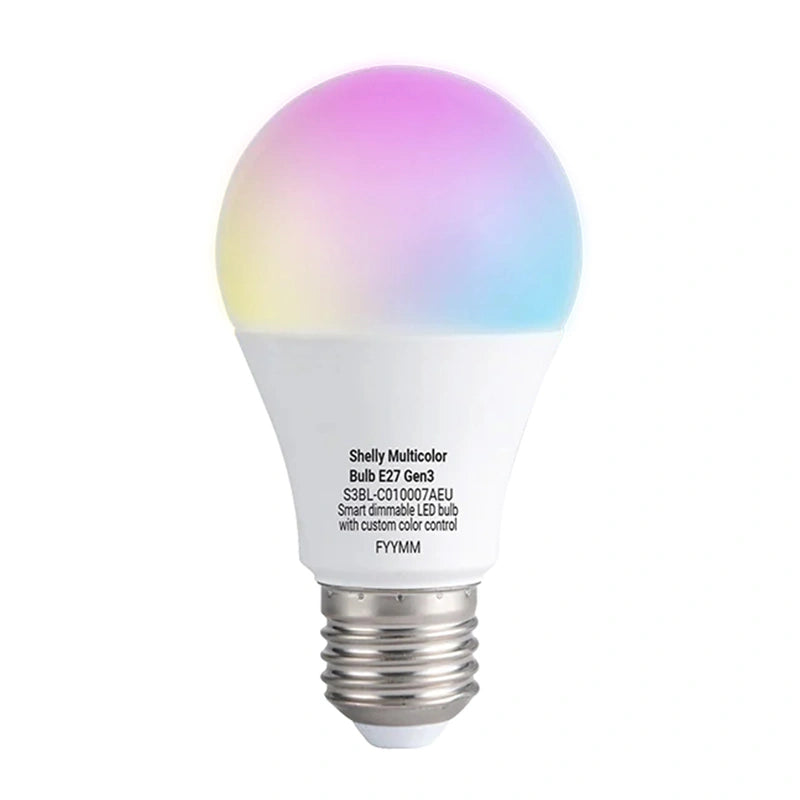 LED bulb SHELLY Multicolor Bulb Gen3 E27