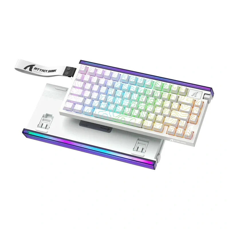 Keyboard ATTACK SHARK R85HE (purple)