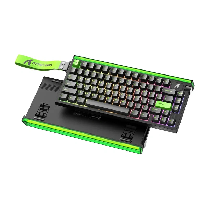 Keyboard ATTACK SHARK R85HE (green)