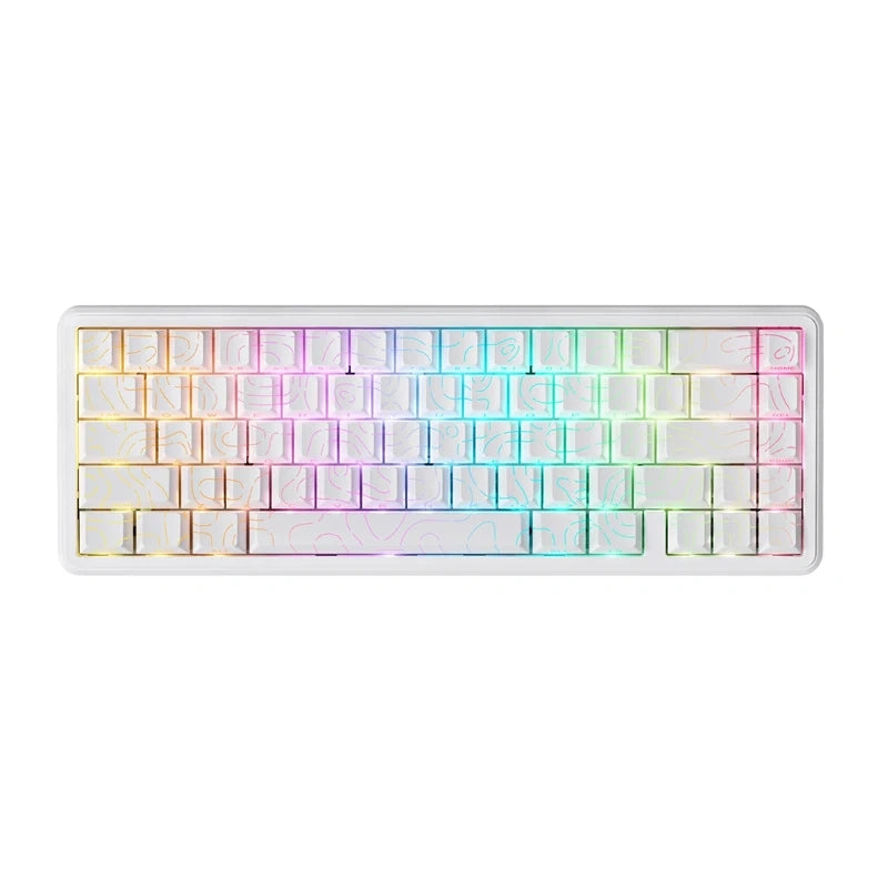 Keyboard ATTACK SHARK X65 HE (white)