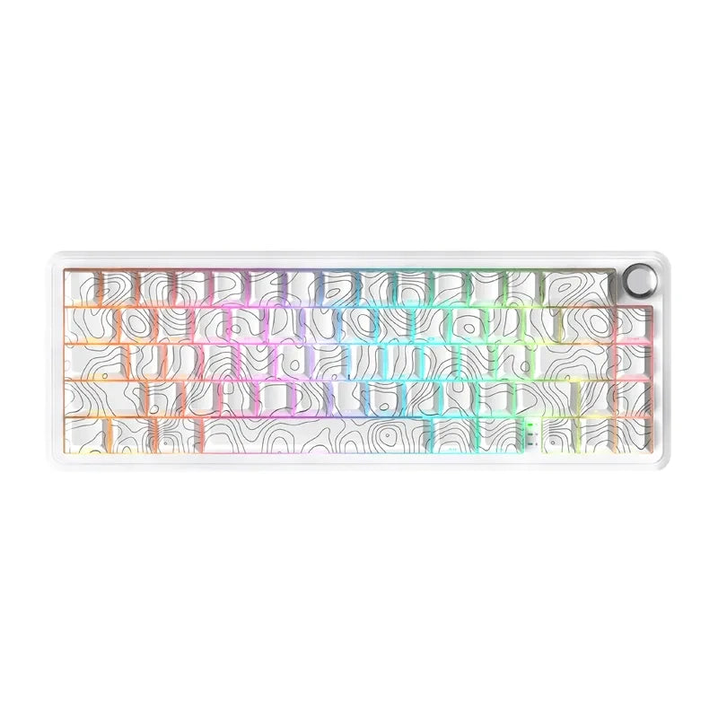 Keyboard ATTACK SHARK X65 PRO HE (white)
