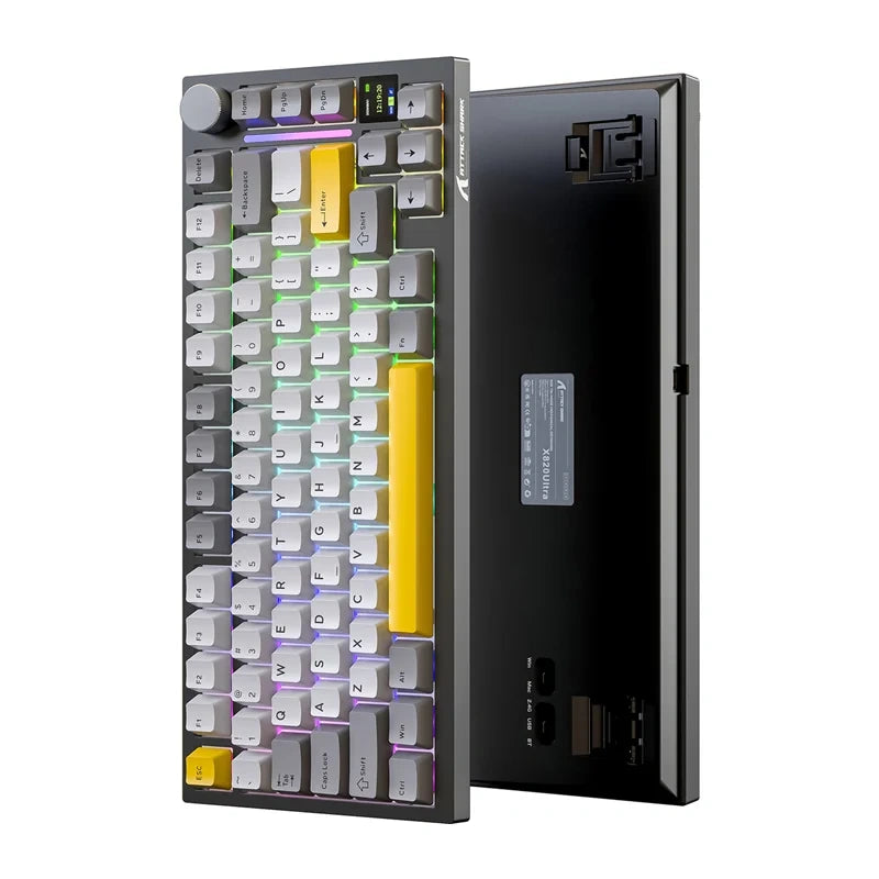 Keyboard ATTACK SHARK X820 ULTRA Tri-mode (black)