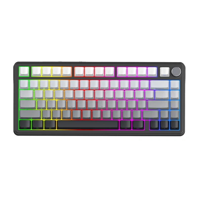 Wireless keyboard ATTACK SHARK X85 Tri-mode (moonlight)