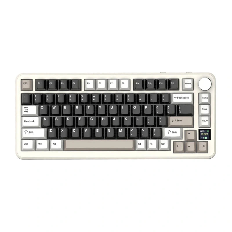 Mechanical keyboard ATTACK SHARK X87 (cheese white)