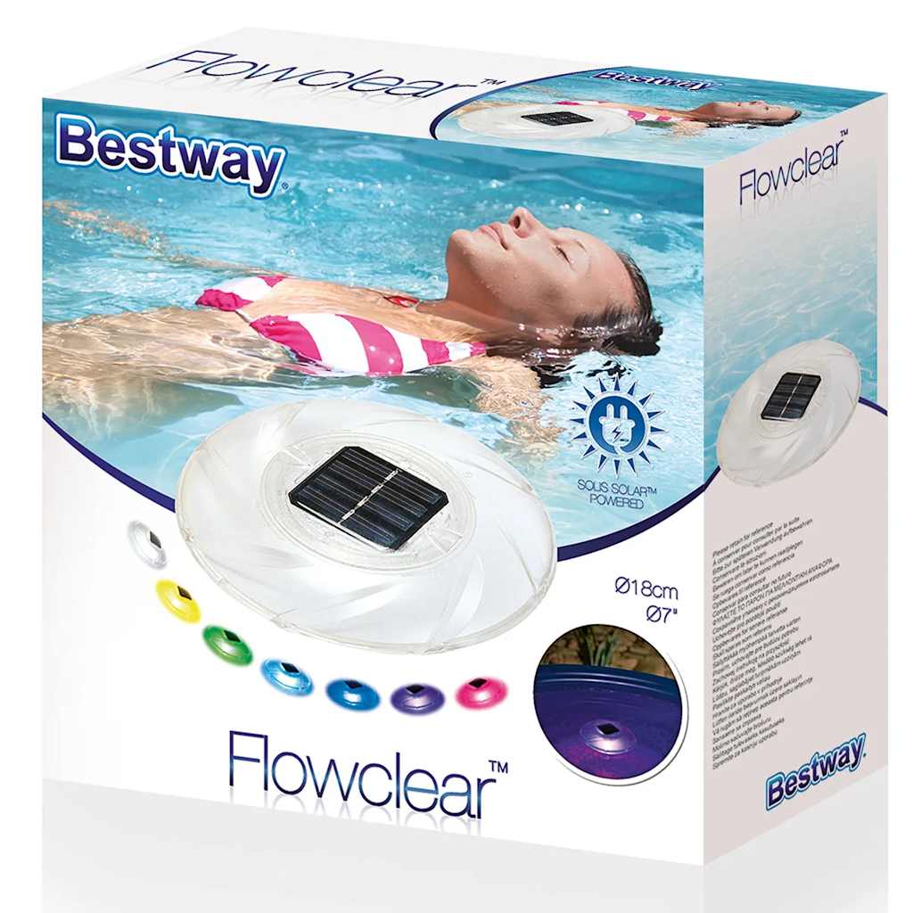 Bestway Ηλιακό Φωτιστικό Πλωτό 58111