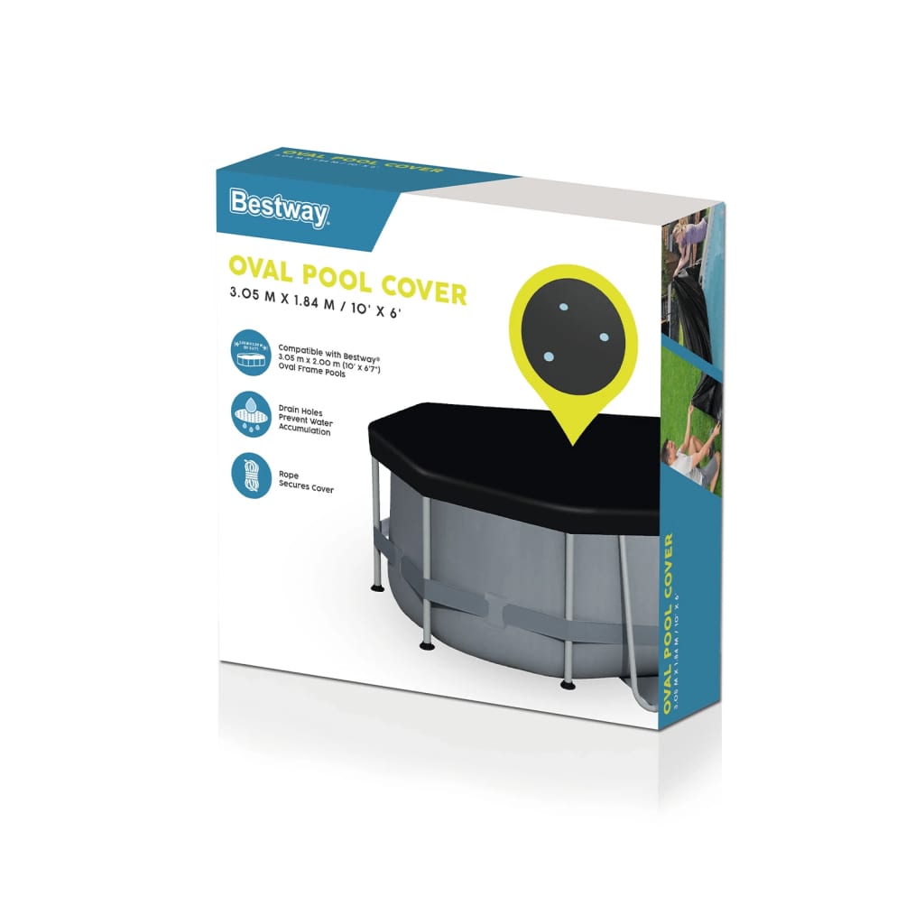 Bestway Κάλυμμα Πισίνας Flowclear 300 x 200 εκ.