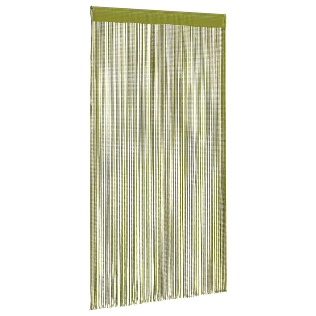 vidaXL Κουρτίνες με Κρόσσια 2 τεμ. Πράσινες 140 x 250 εκ.