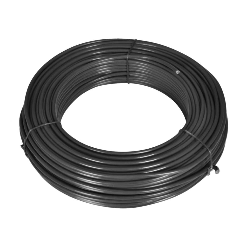 vidaXL Συρματόπλεγμα Περίφραξης Γκρι 0,8 x 25 μ. με Καρφωτές Βάσεις