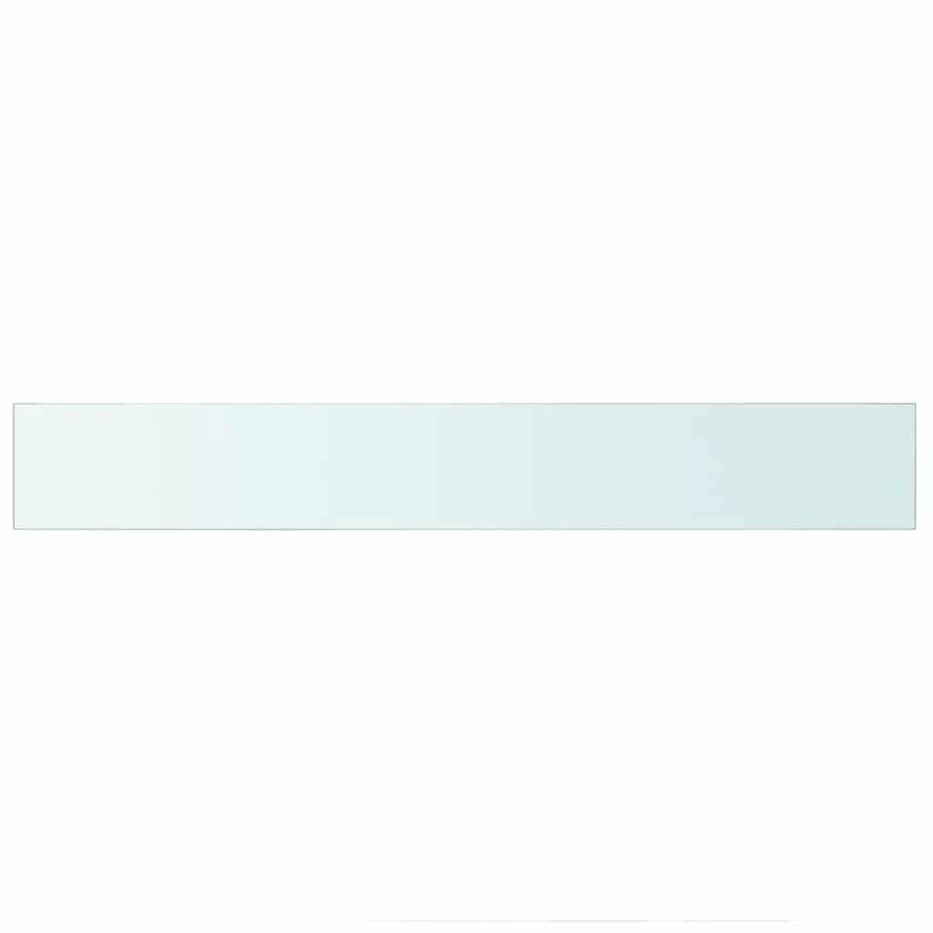vidaXL Ράφι Πάνελ Διάφανο 90 x 12 εκ. Γυάλινο