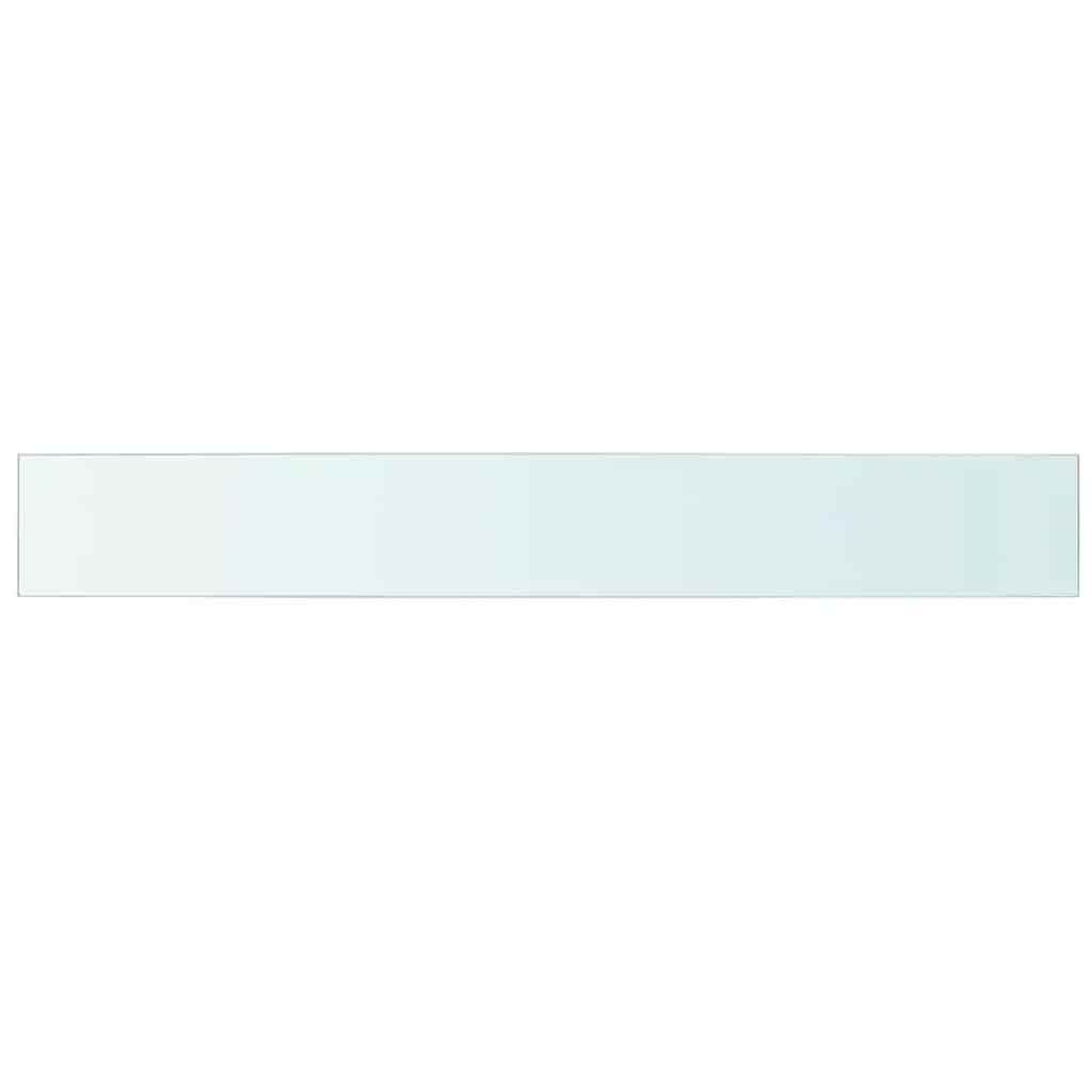 vidaXL Ράφι Πάνελ Διάφανο 110 x 15 εκ. Γυάλινο