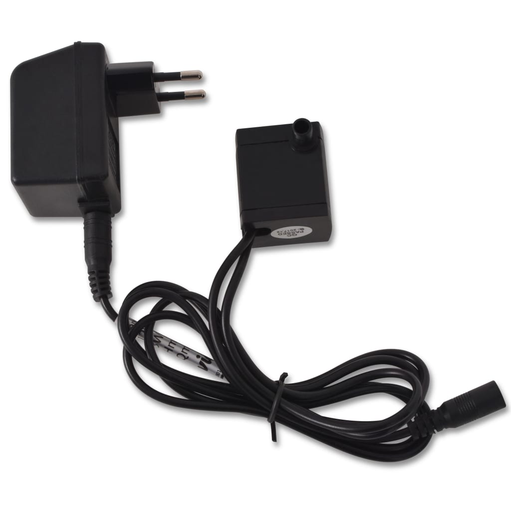 vidaXL Σιντριβάνι Εσωτερικού Χώρου με Φωτισμό LED από Συνθετική Ρητίνη