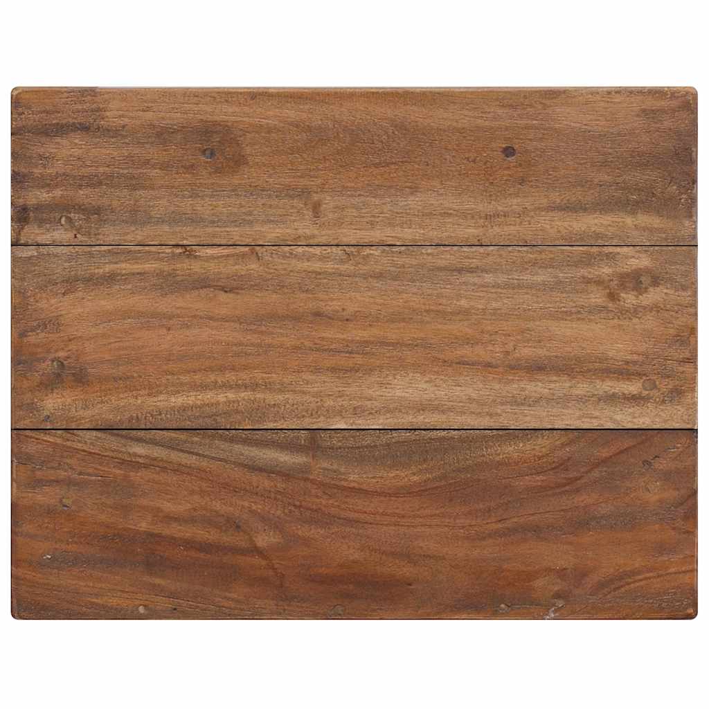 vidaXL Κομοδίνο 40 x 30 x 51 εκ. από Μασίφ Ξύλο Μαόνι