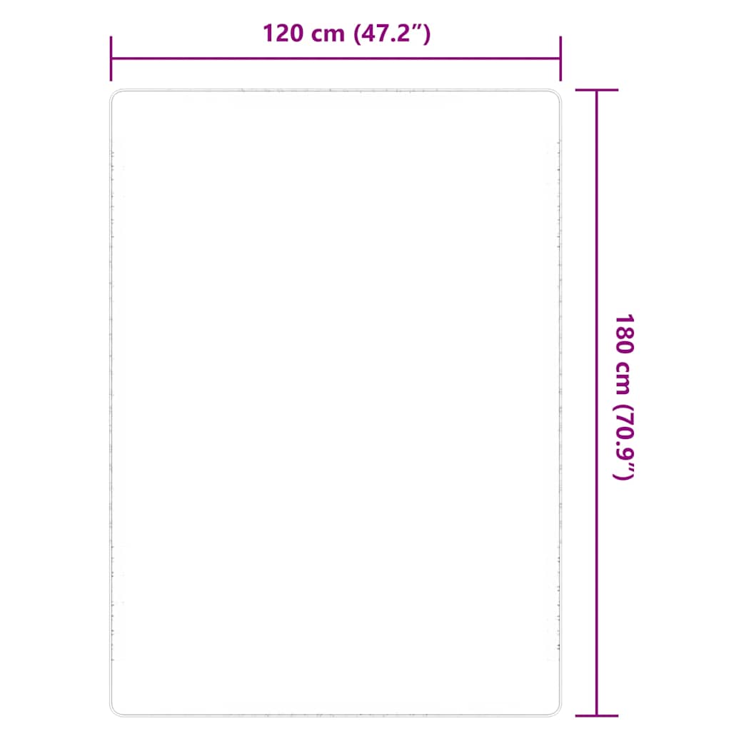 vidaXL Χαλί Φυσικό Χρώμα 120 x 180 εκ. Γιούτα με Υπόστρωμα από Λάτεξ